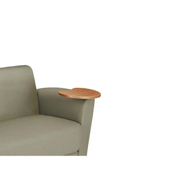 OFM Essentials Interplay 822 Left Side Tablet, Taupe - Picture 2 of 3